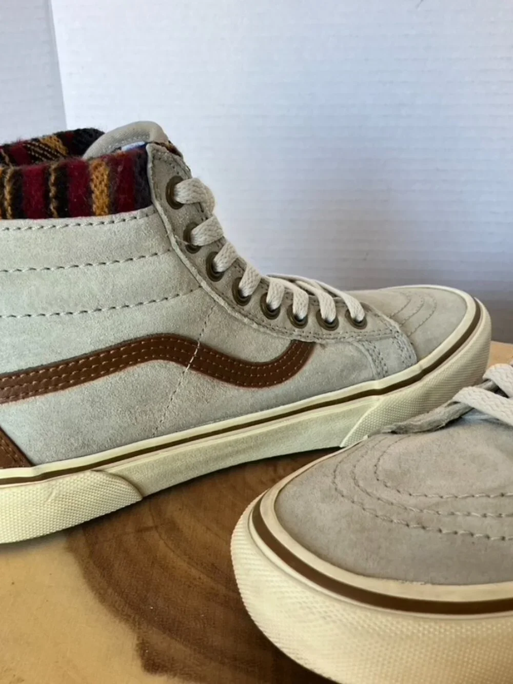 VANS Sk8-HI MTE all weather with wool lining and Scotchgard leather